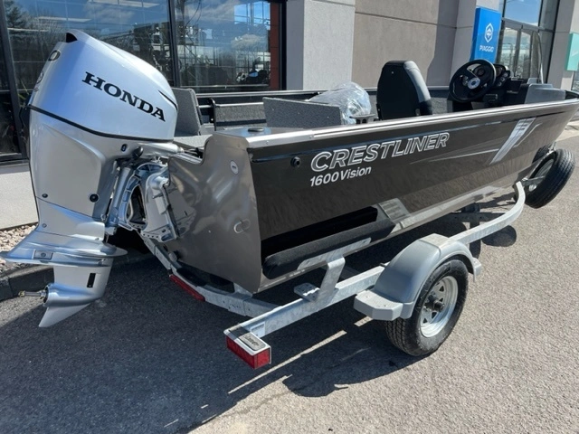 Crestliner Vision 1600 Sc Honda 60hp ***liquidation Finale *** 2023 alt