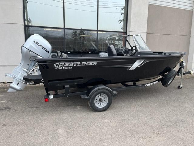 Crestliner Vision 1700 Honda 100hp *** VENDU *** 2023