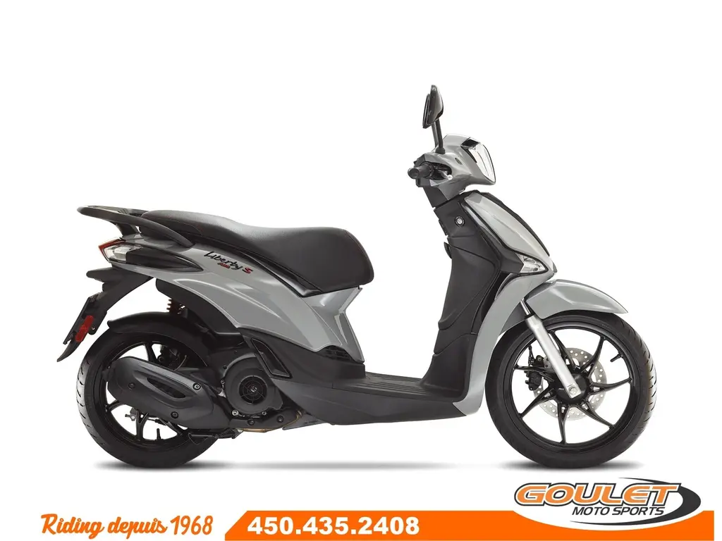 2023 Piaggio Liberty S 50 Grigio Materia