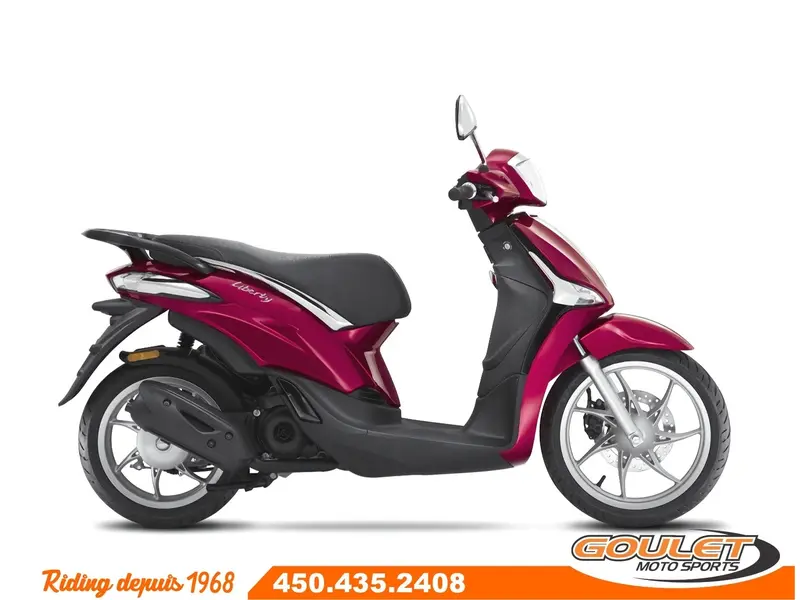 2023 Piaggio Liberty 50 Grigio Astrale thumbnail 3