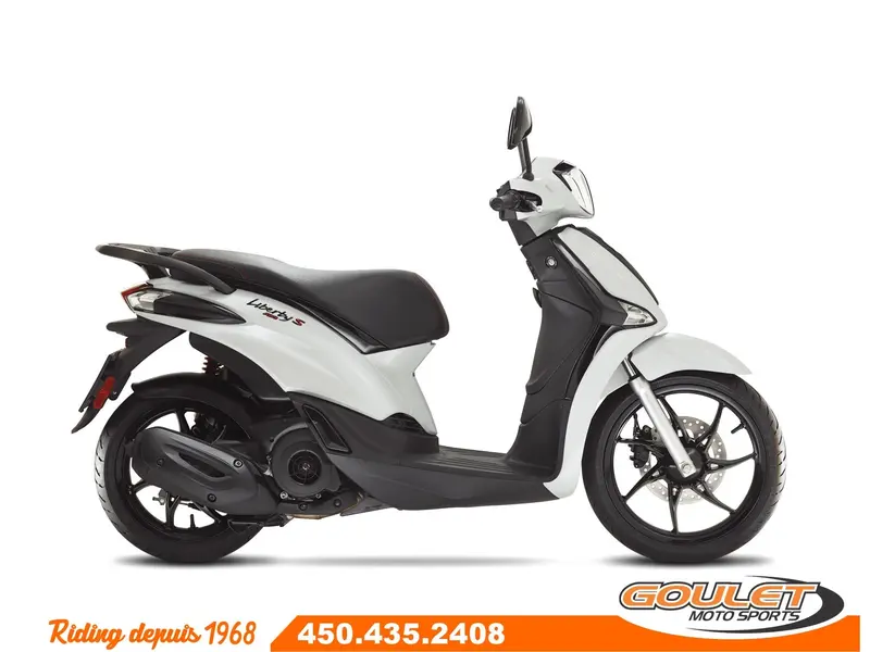2023 Piaggio Liberty S 50 Bianco Luna