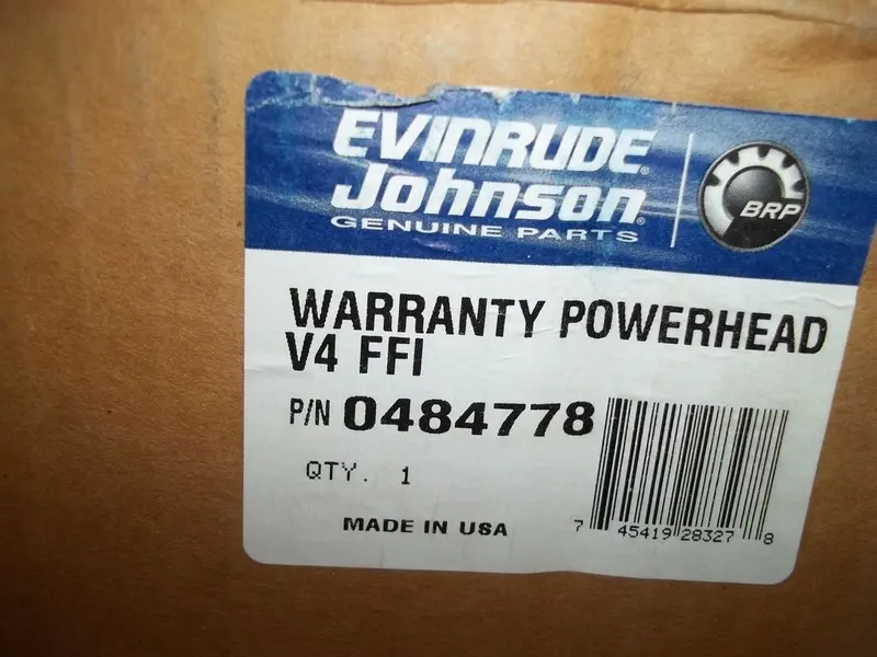 2004 Evinrude V4 POWERHEAD