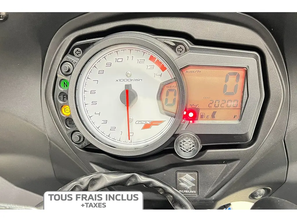 2015 Suzuki GSX650F ABS - Frais inclus+Taxes