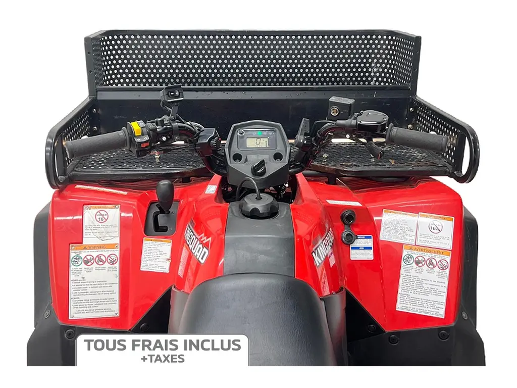 2015 Suzuki KingQuad LT-F400F Semi-Auto - Frais inclus+Taxes