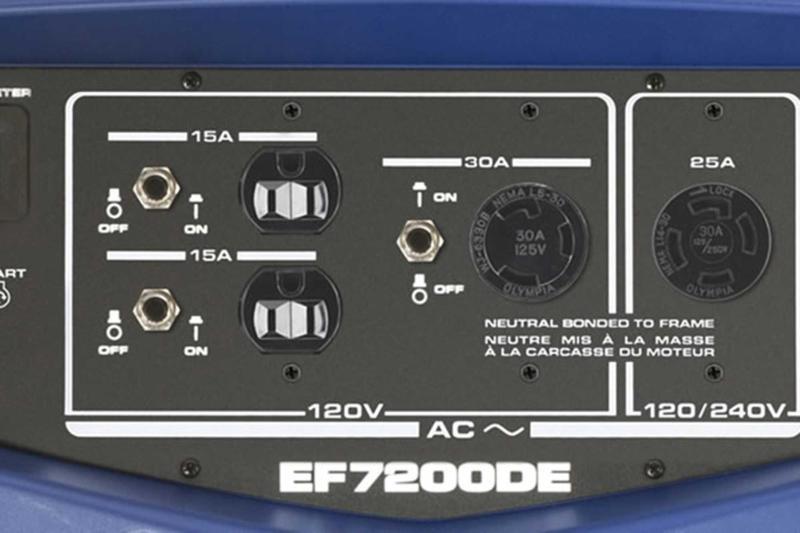  Yamaha EF7200DE A ESSENCE  TRADITIONNELLE