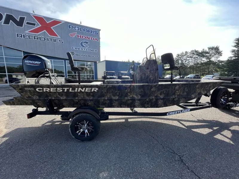 2024 Crestliner JON RETREIVER 1660 CAMOUFLAGE jet boat 40
