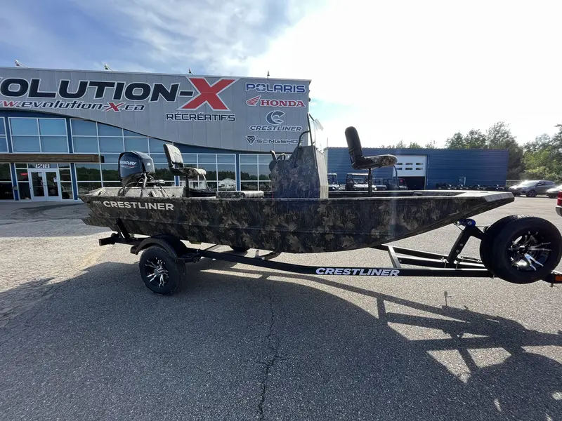 2024 Crestliner JON RETREIVER 1660 CAMOUFLAGE jet boat 40