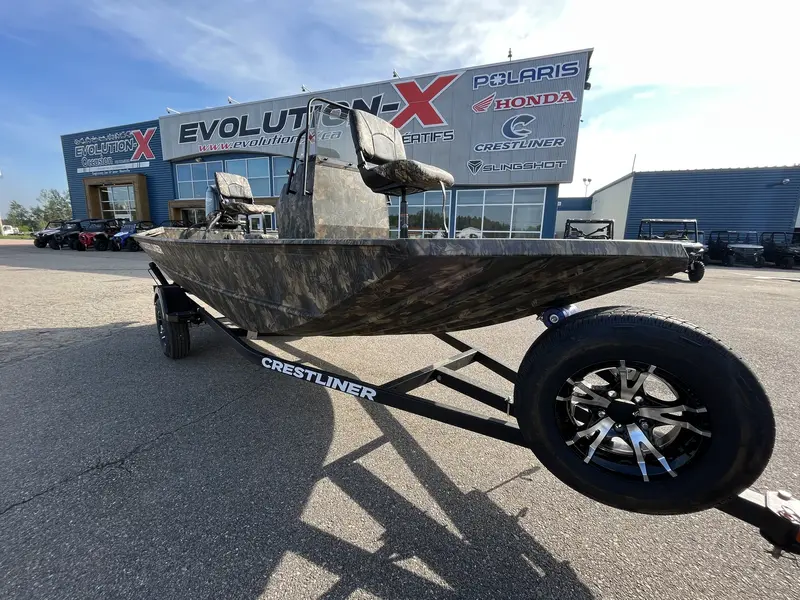 2024 Crestliner JON RETREIVER 1660 CAMOUFLAGE jet boat 40