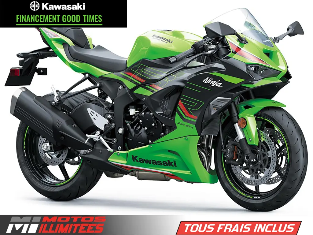 2024 Kawasaki Ninja ZX-6R KRT non ABS Motorcycles - Motos Illimitées