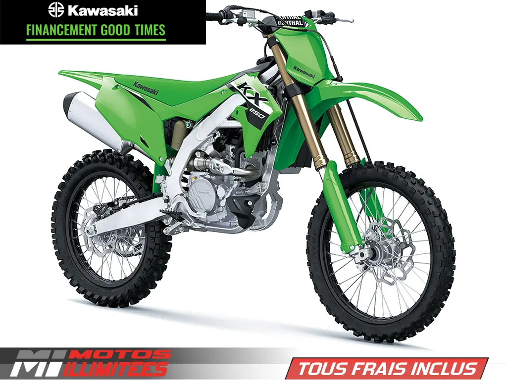 2024 Kawasaki KX250 Frais inclus+Taxes