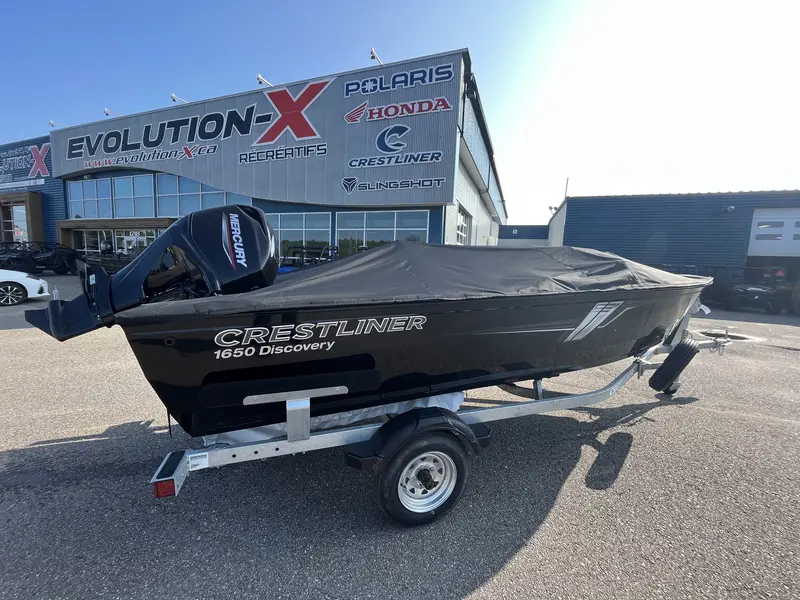 2023 Crestliner DISCOVERY 1650 SC MERCURY 60 ELPT