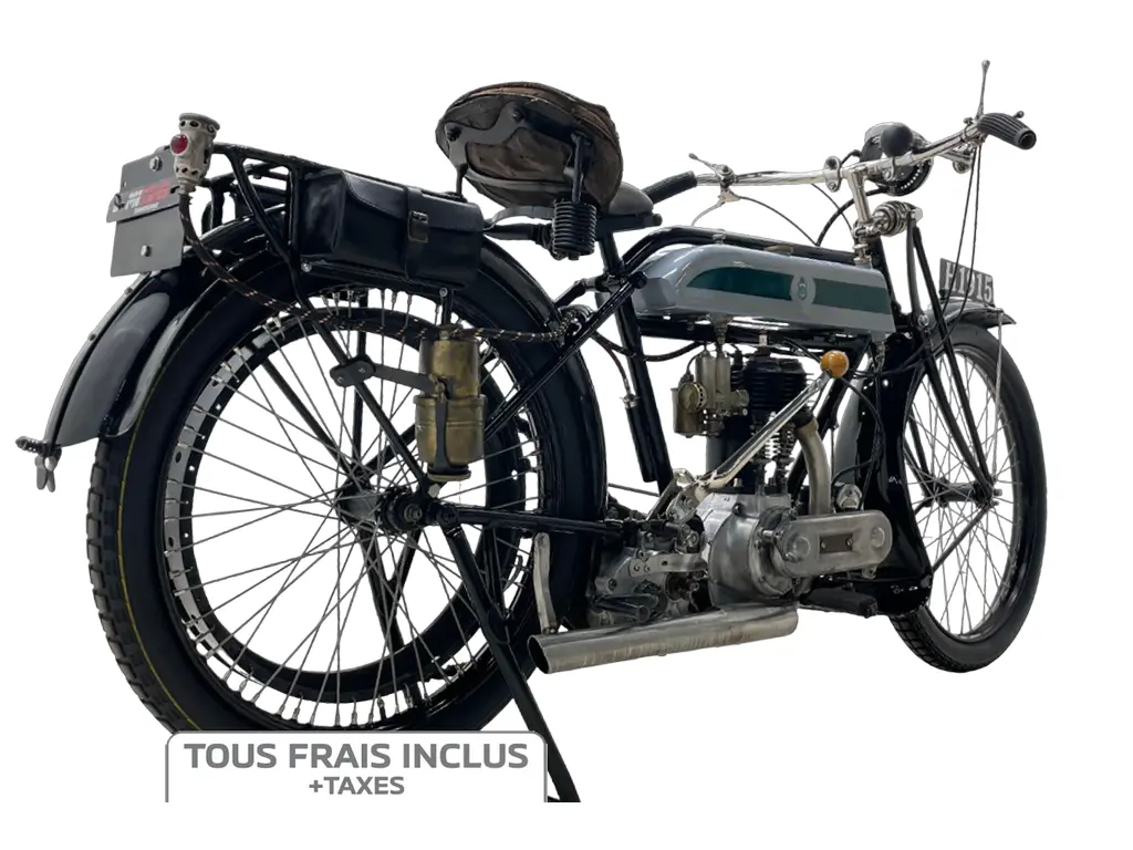 1915 Triumph H 550cc - Frais inclus+Taxes. Modèle rare.