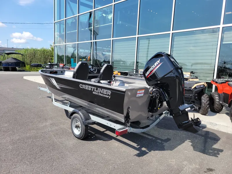 2023 Crestliner 1650 Discovery SC 3 200$ de réduction, jusqu'au 27-04-2025