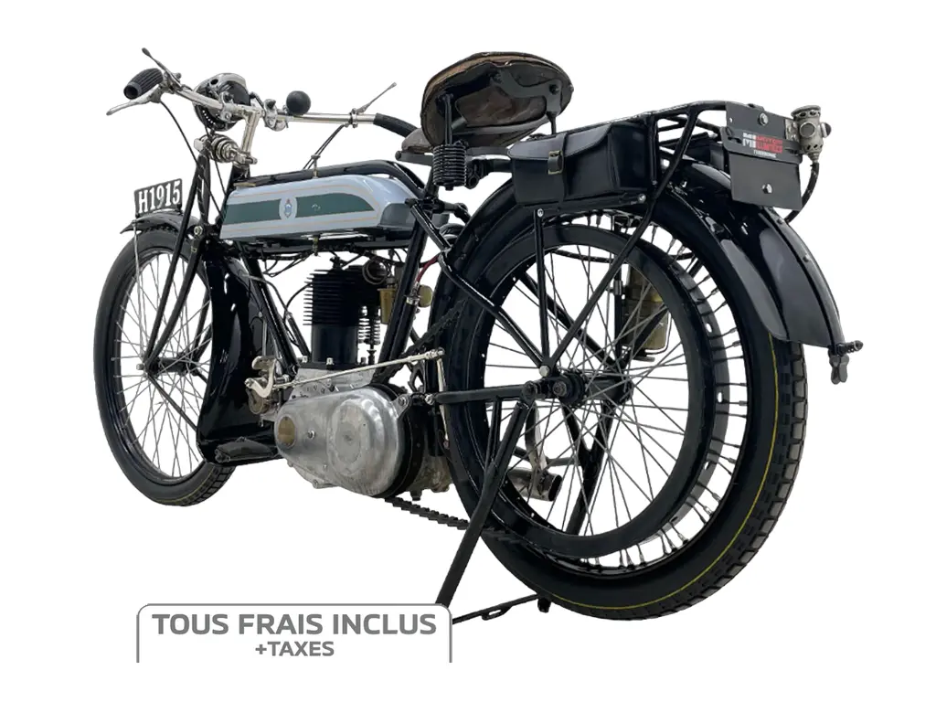 1915 Triumph H 550cc - Frais inclus+Taxes. Modèle rare.