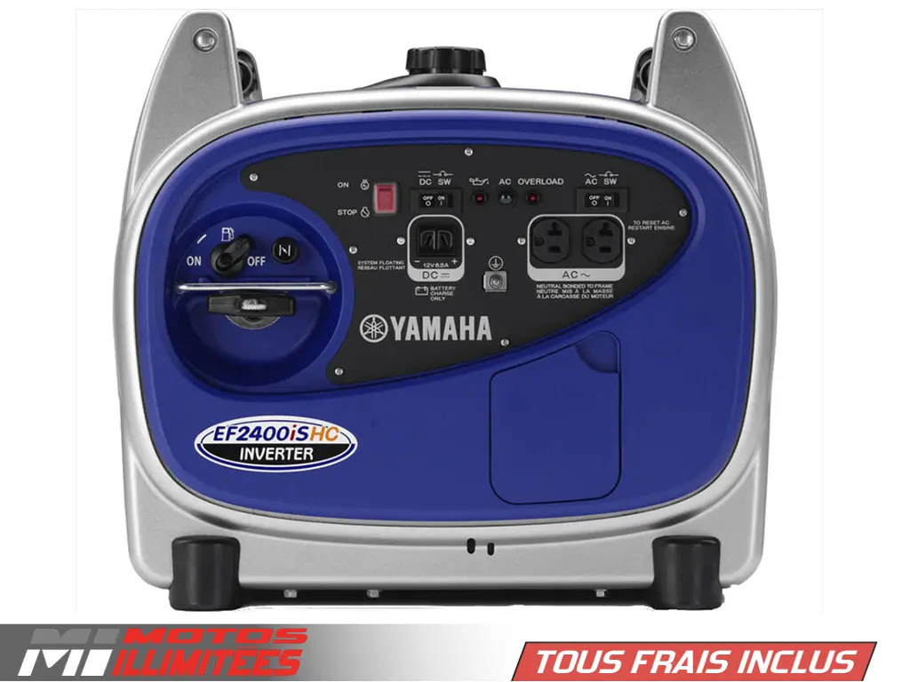 2023 Yamaha EF2400iSHC Frais inclus+Taxes