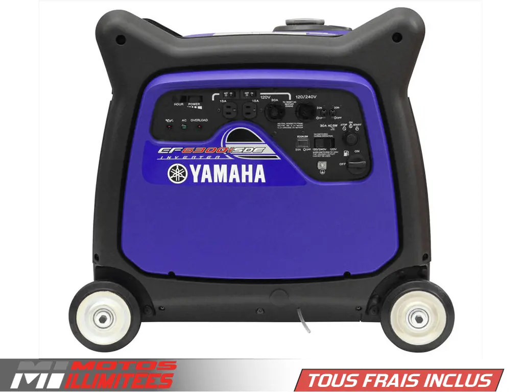 2024 Yamaha EF6300iSDE Frais inclus+Taxes