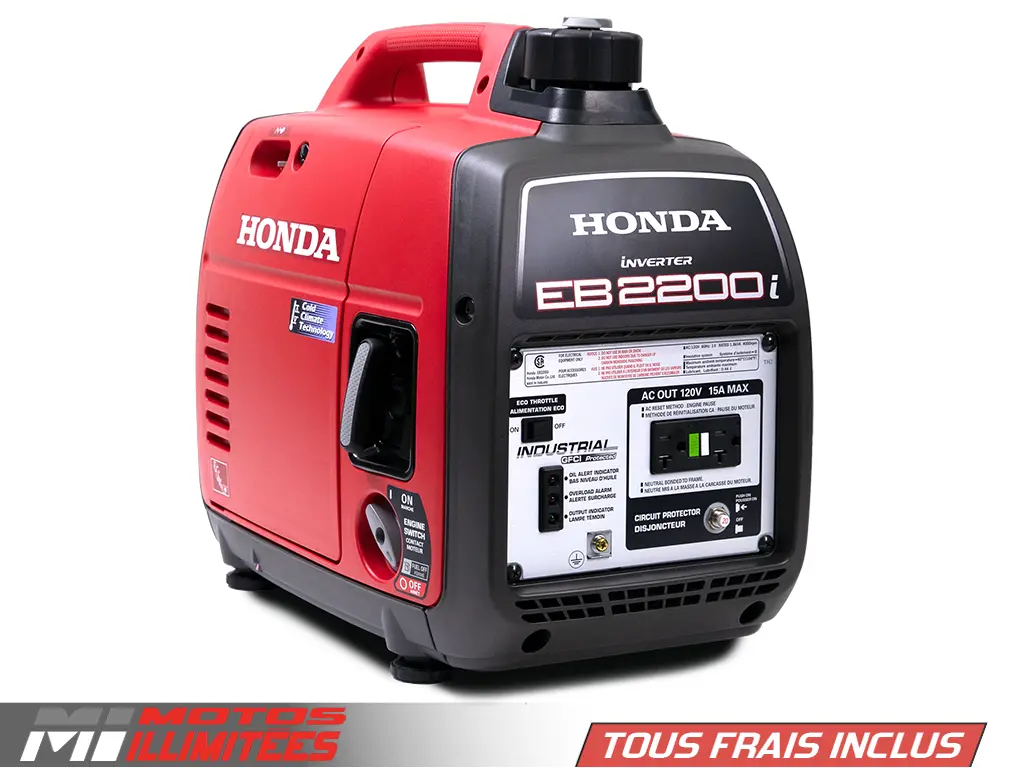 2025 Honda EB2200iTC Frais inclus+Taxes