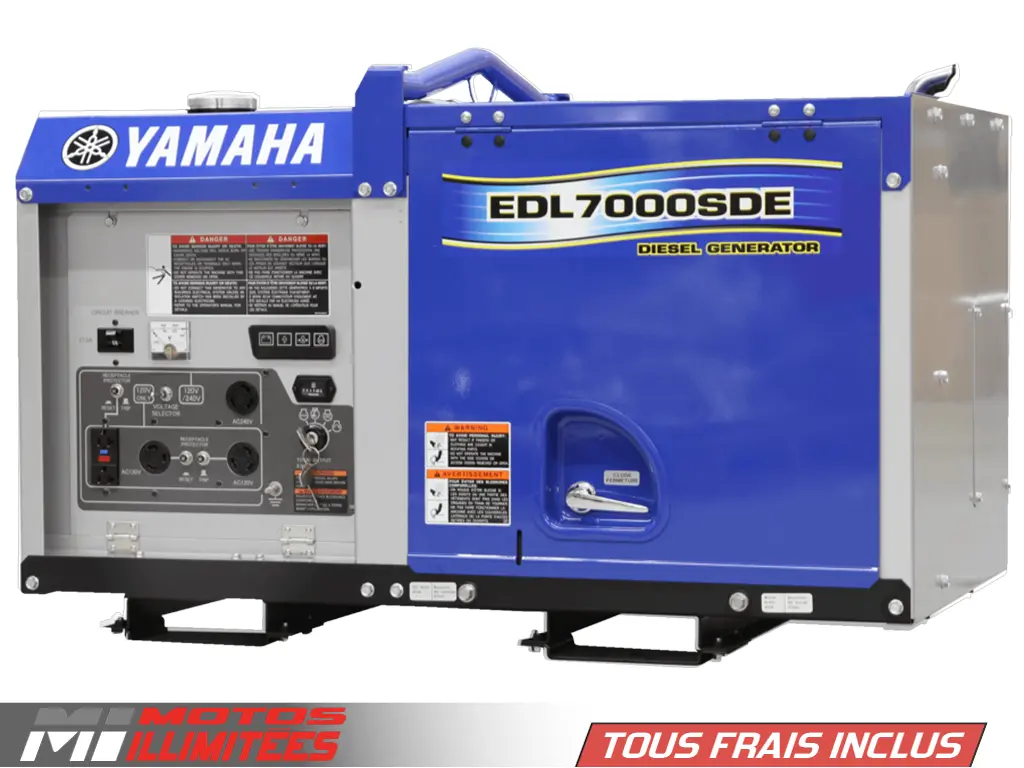 2023 Yamaha EDL7000SDE Frais inclus+Taxes