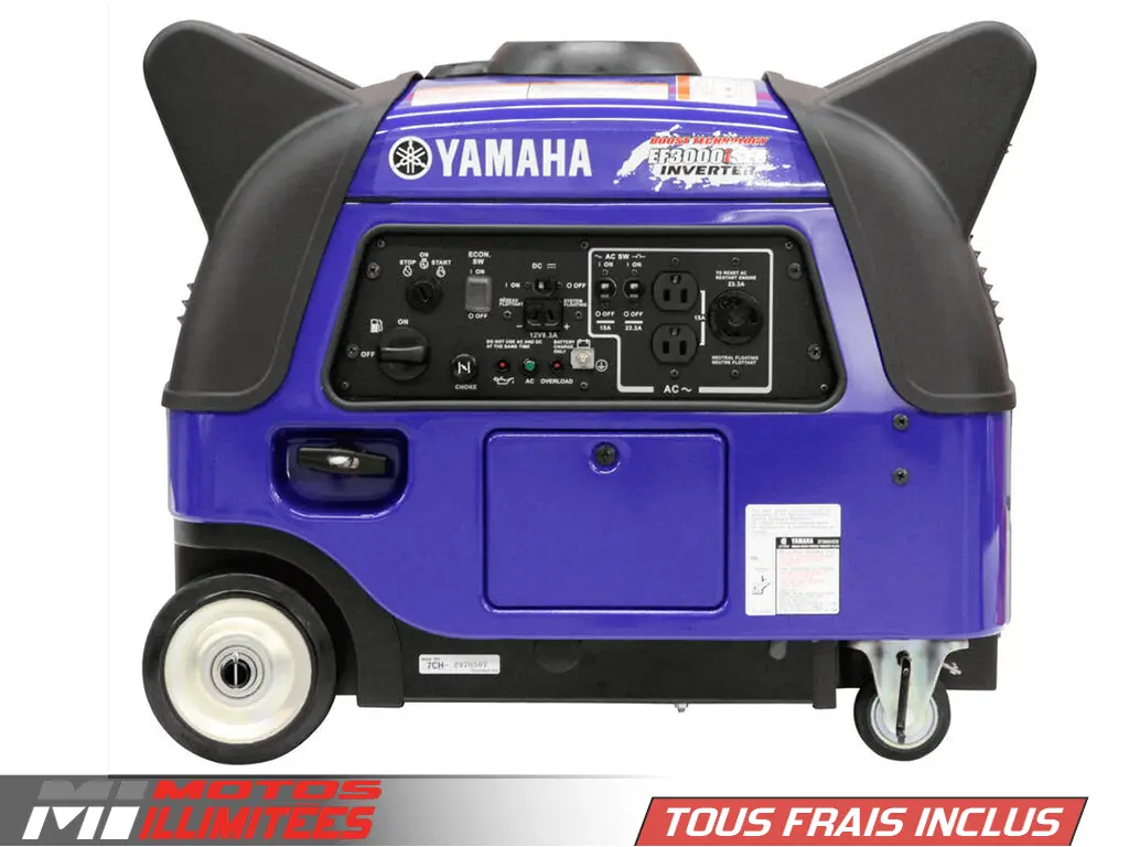 2023 Yamaha EF3000iSEB Frais inclus+Taxes