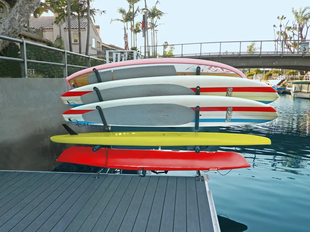2025 Magma SUP Rack - Over the Water with 2 Angled Arm Sets 