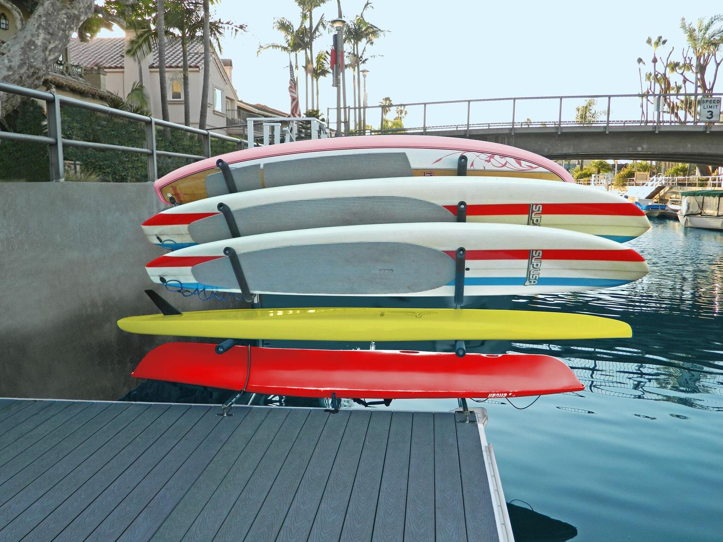 2023 Magma SUP Rack - Over the Water with 2 Angled Arm Sets