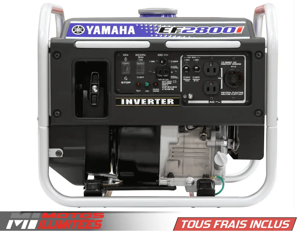 2025 Yamaha EF2800i Frais inclus+Taxes