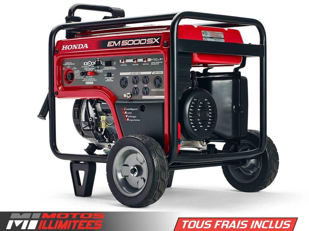 2023 Honda EM5000S3CT2 Frais inclus+Taxes