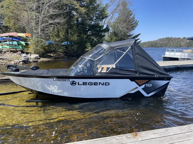 2023 Legend X18 with Mercury 115 proxsct