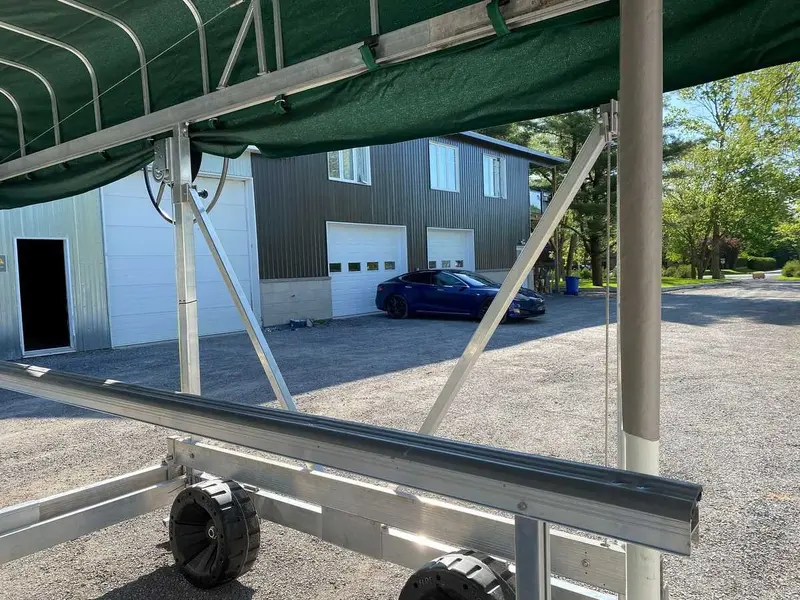 FLOE Élévateur à bateau en aluminium avec toit 2022