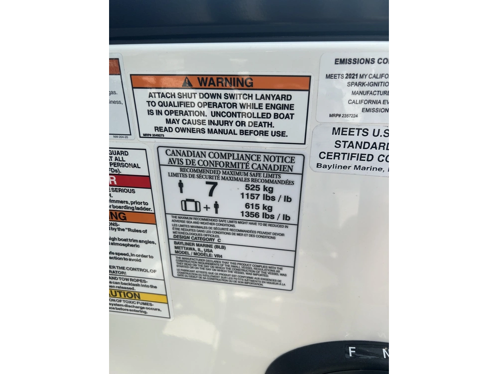 2021 Bayliner Vr4 All-in Pricing* alt