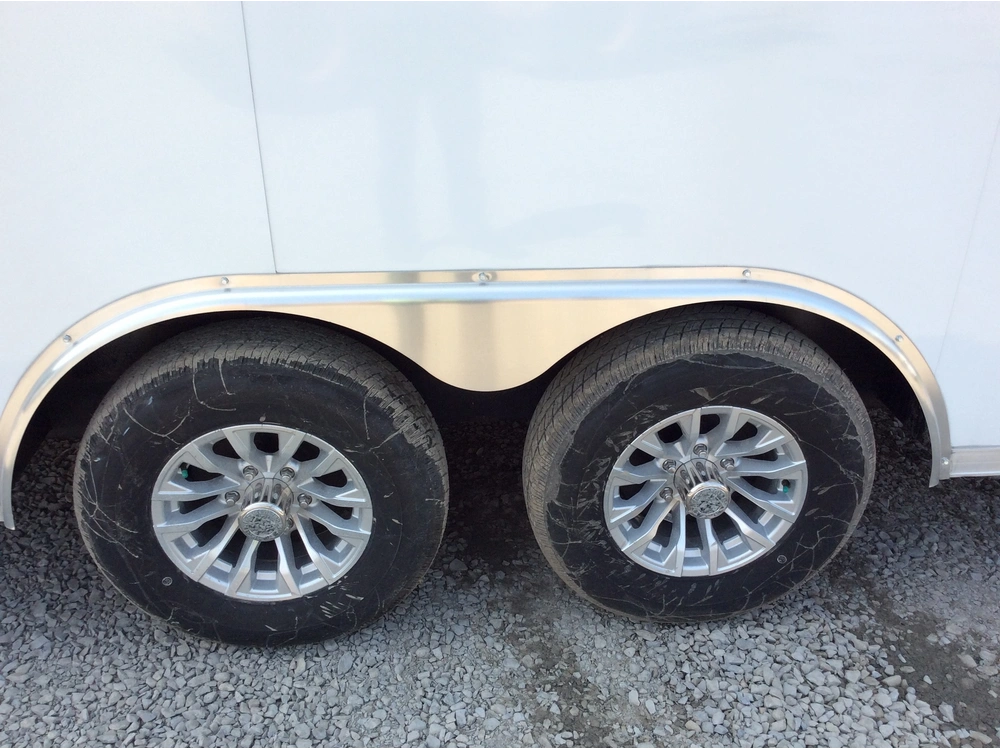 2023 Sure-trac 8.5x16 Toit Rond Rampe Blanche alt