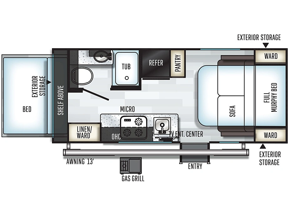 2018 Rockwood Geo-pro 17pr alt