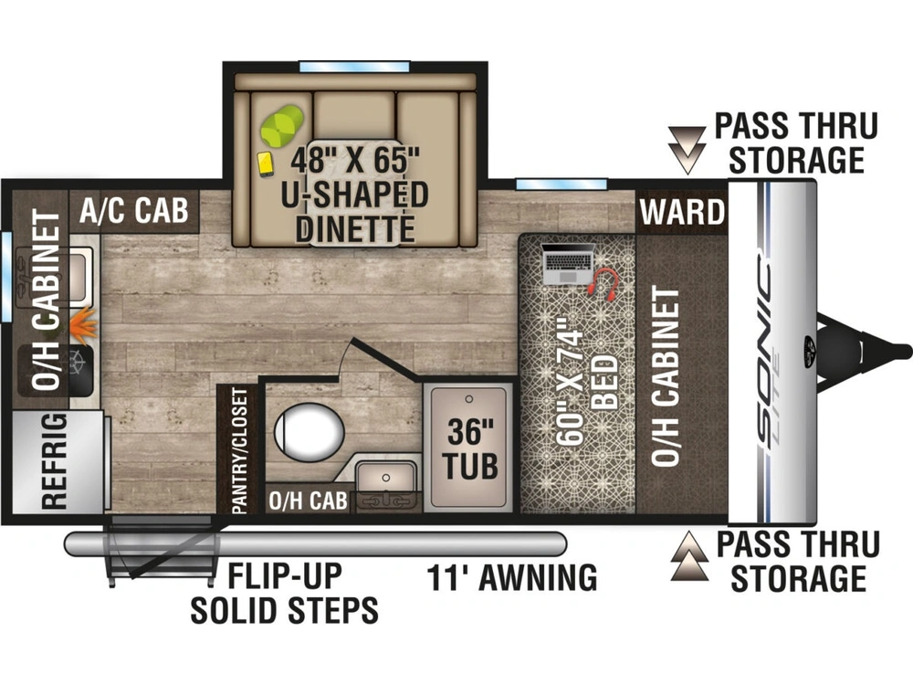 Venture Rv Sonic Lite 167vms 2018 alt