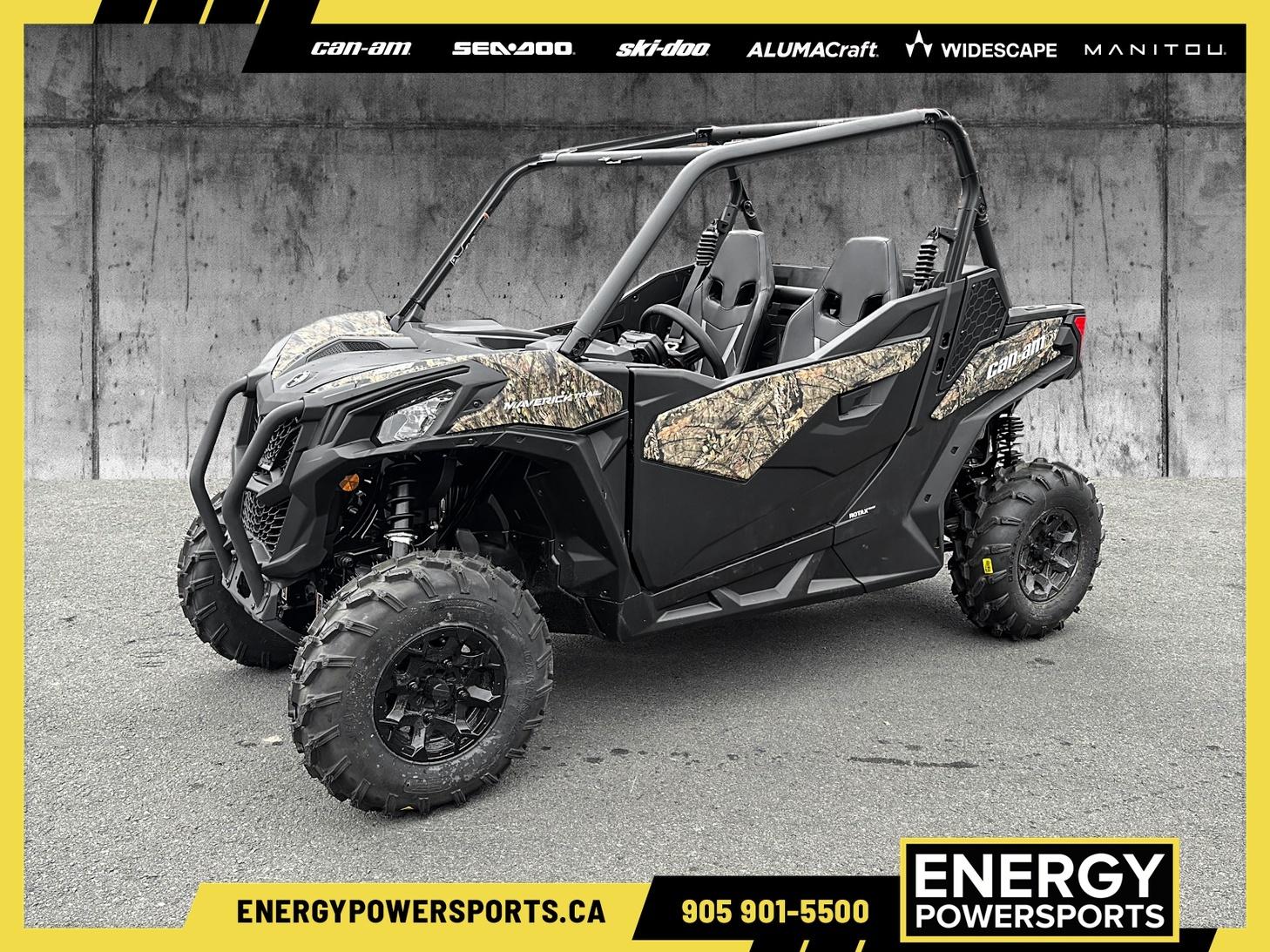 2023 Can-Am Maverick Trail DPS Mossy Oak Break Up Country Camo 1000 - 1.99% FINANCE AVAILABLE OAC. or $2,000 OFF