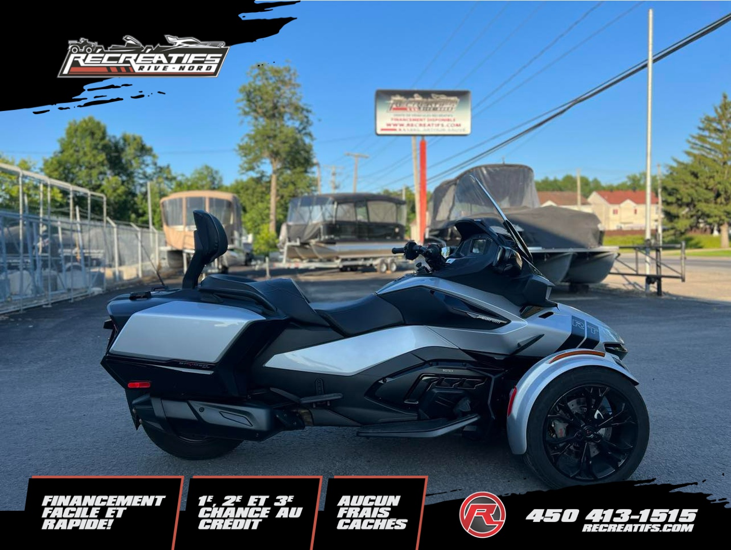 Can-Am SPYDER RT**SEULEMENT 3755 KM !!** 2022 - SE6