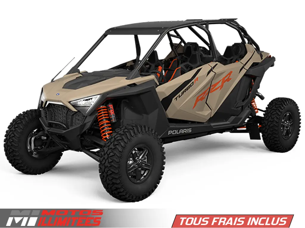 2024 Polaris RZR Turbo R 4 Ultimate Ride Command Frais inclus+Taxes