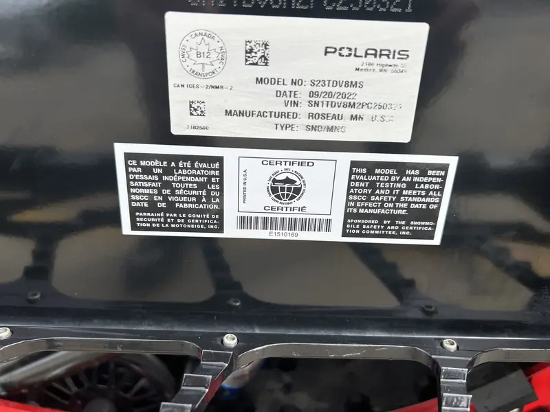2023 Polaris INDY VR1 137 PATRIOT BOOST