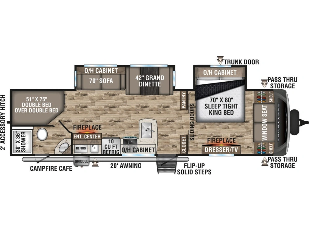 Venture Rv Sporttrek 312vbh 2023 alt