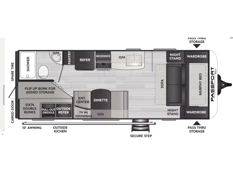 2023 Keystone RV Passport 219BH