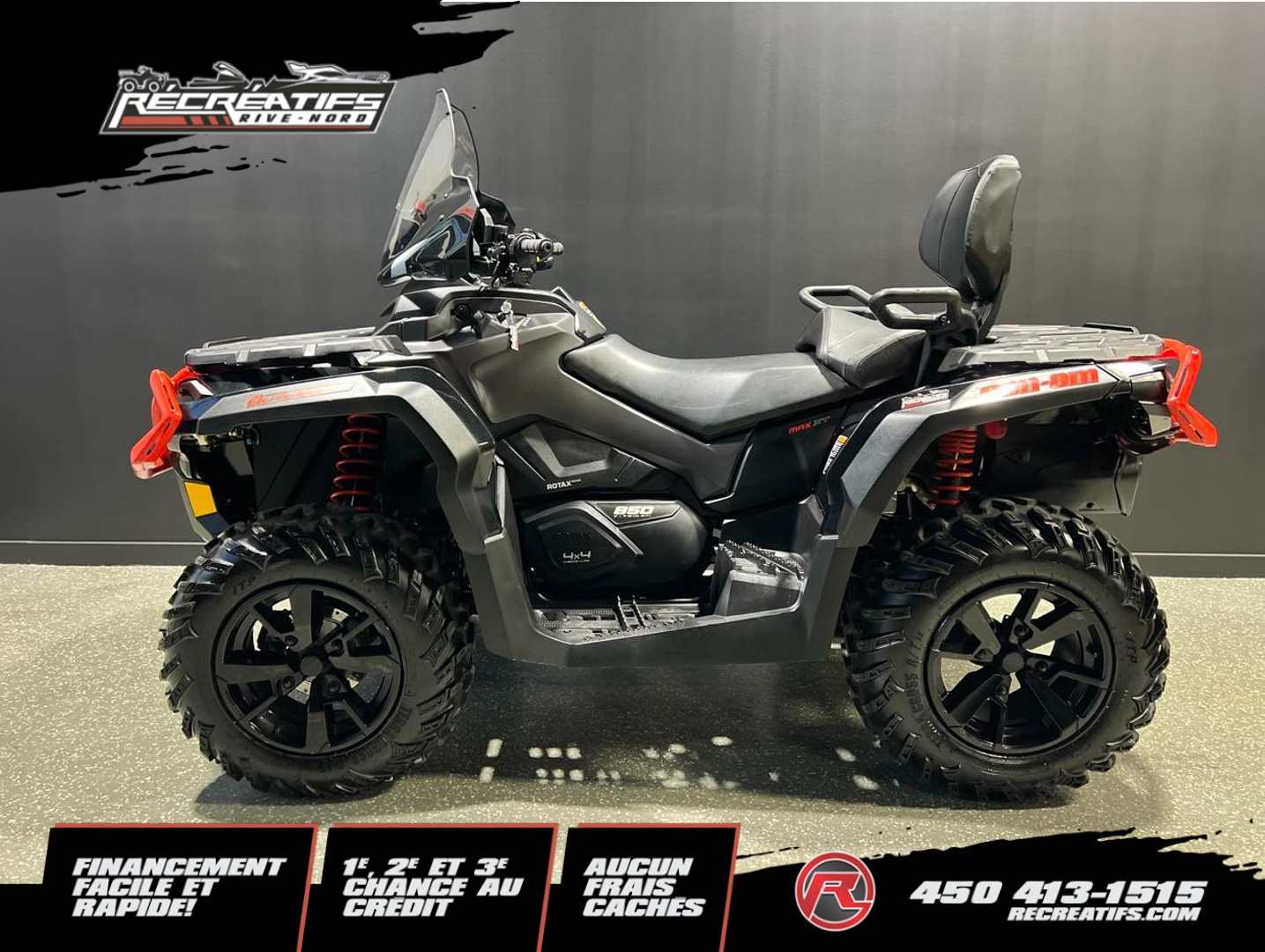 Can-Am OUTLANDER MAX XT 850 2020 - **VRAI 2 PLACES!!**