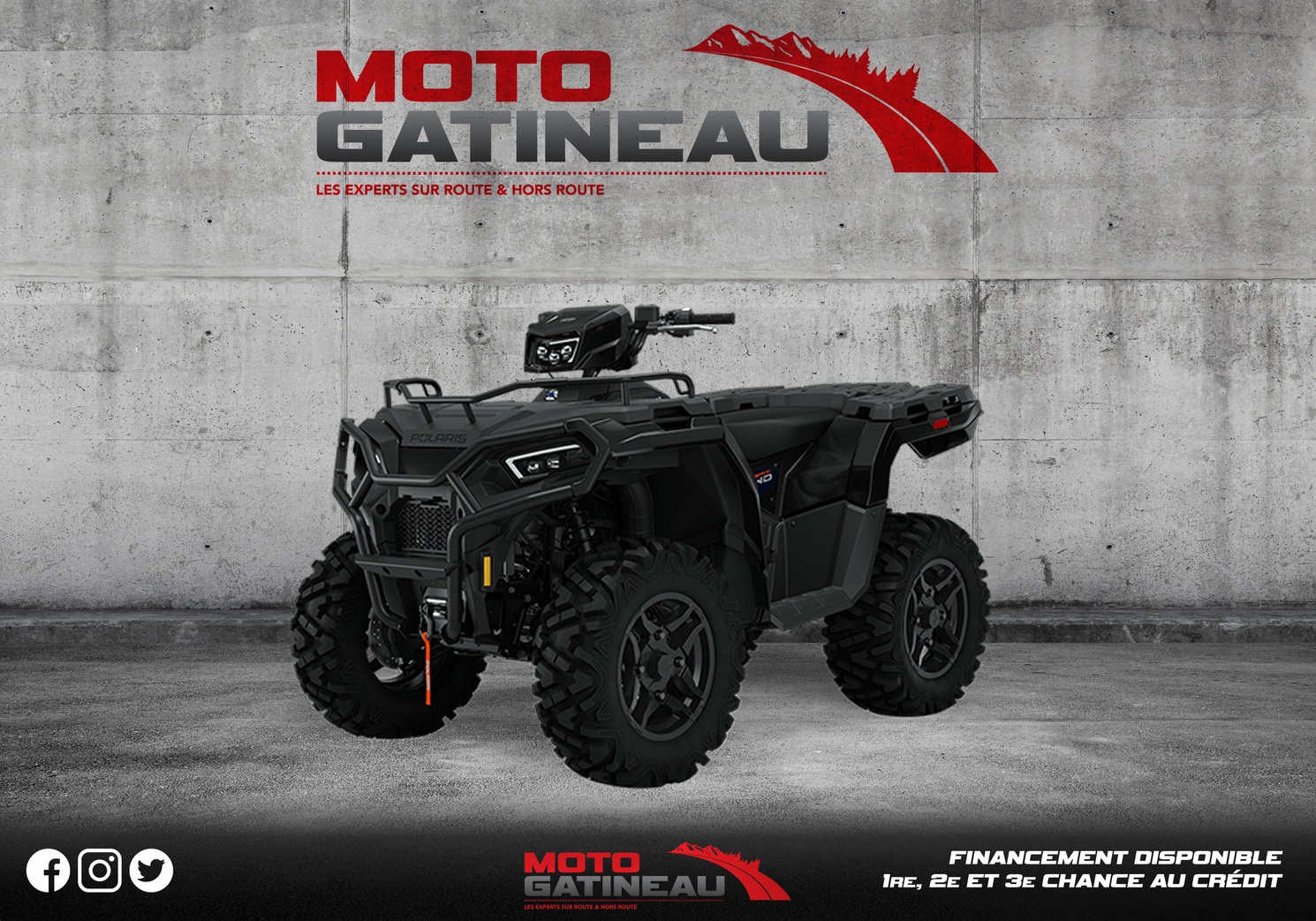 New 2024 Polaris SPORTSMAN 570 TRAIL in Gatineau Moto Gatineau