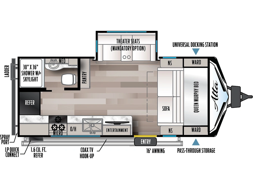 Alta 1900mmk Travel Trailer 2023 alt