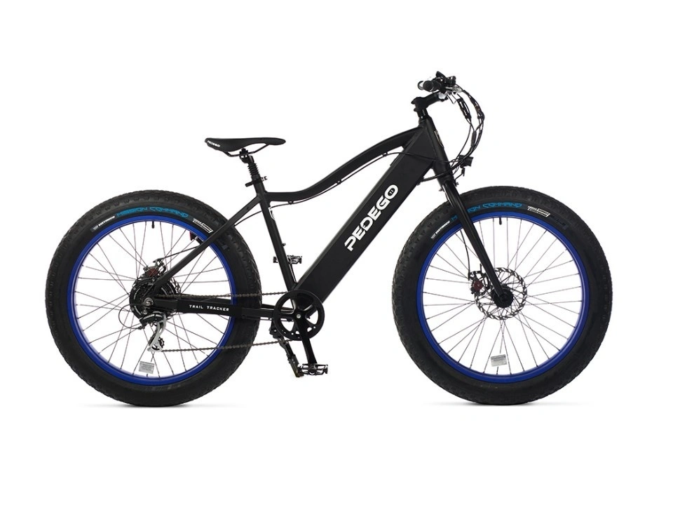 2021 Pedego 36v 11ah Trail Tracker 24" Blue Rims alt