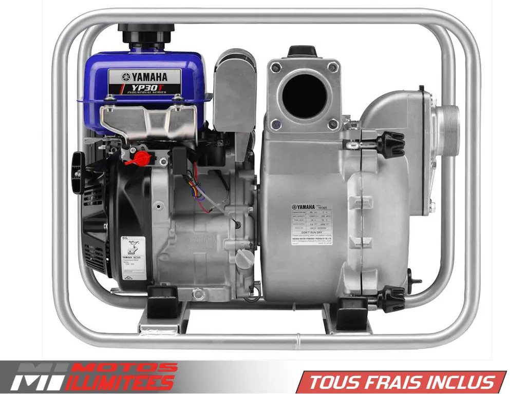 2025 Yamaha YP30T (3 po) - Pompe de vidange Frais inclus+Taxes