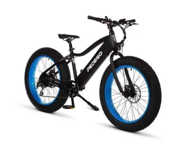 2021 Pedego 36V 11Ah Trail Tracker 24" - Blue Rims