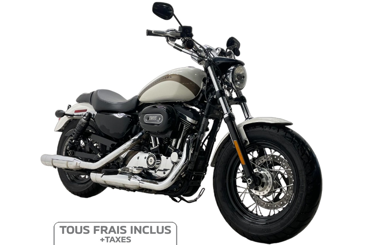 2018 Harley-Davidson XL1200C Sportster 1200 Custom - Frais inclus+Taxes