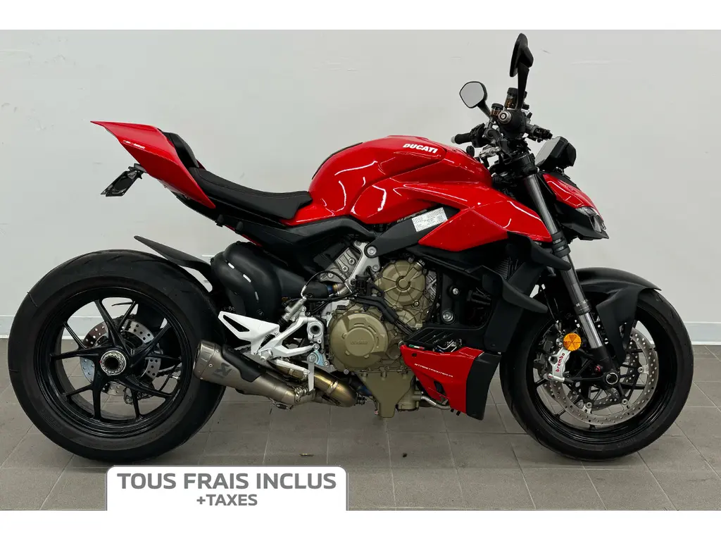 2021 Ducati Streetfighter V4 - Garantie Juin 2028. Frais inclus+Taxes