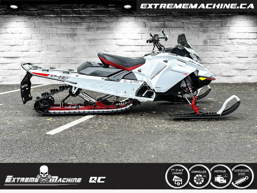 2023 SKIDOO BACKCOUNTRY X 146 » 850 IMPECCABLE!!!