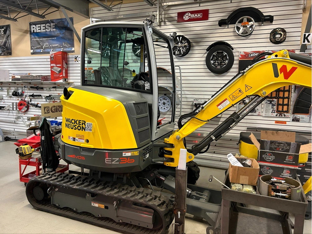 2024 Wacker Neuson Pelle Sur Chenilles Zero Tail Avec Vds Ez36 alt