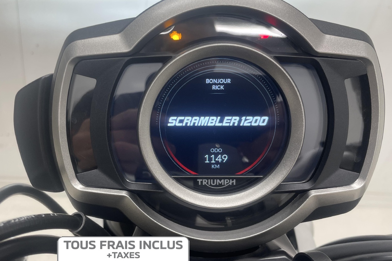 2023 Triumph Scrambler 1200 XE - Frais inclus+Taxes